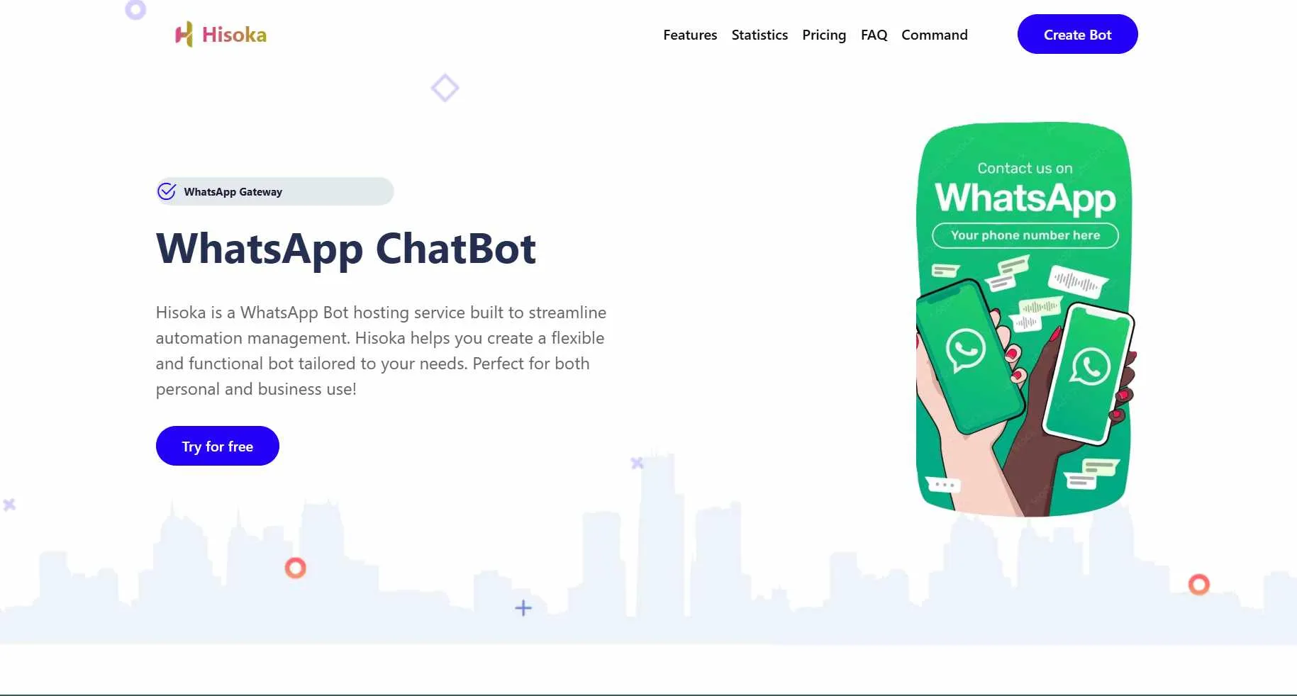 Hisoka - WhatsApp Bot Hosting
